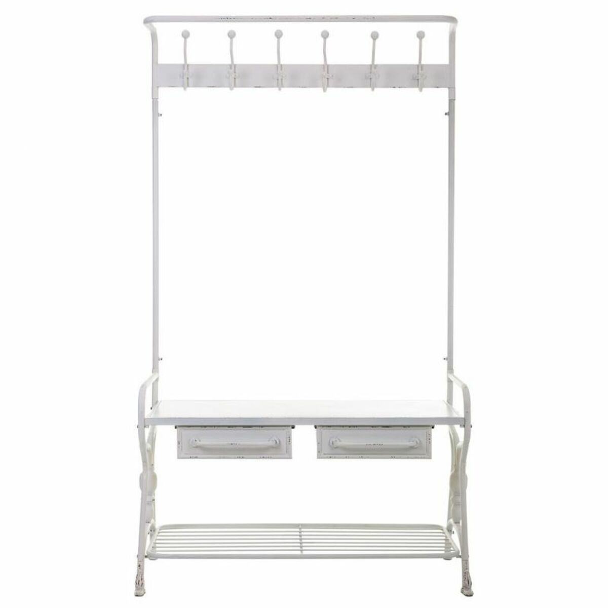Recibidor Alexandra House Living Blanco 39 x 183 x 104 cm