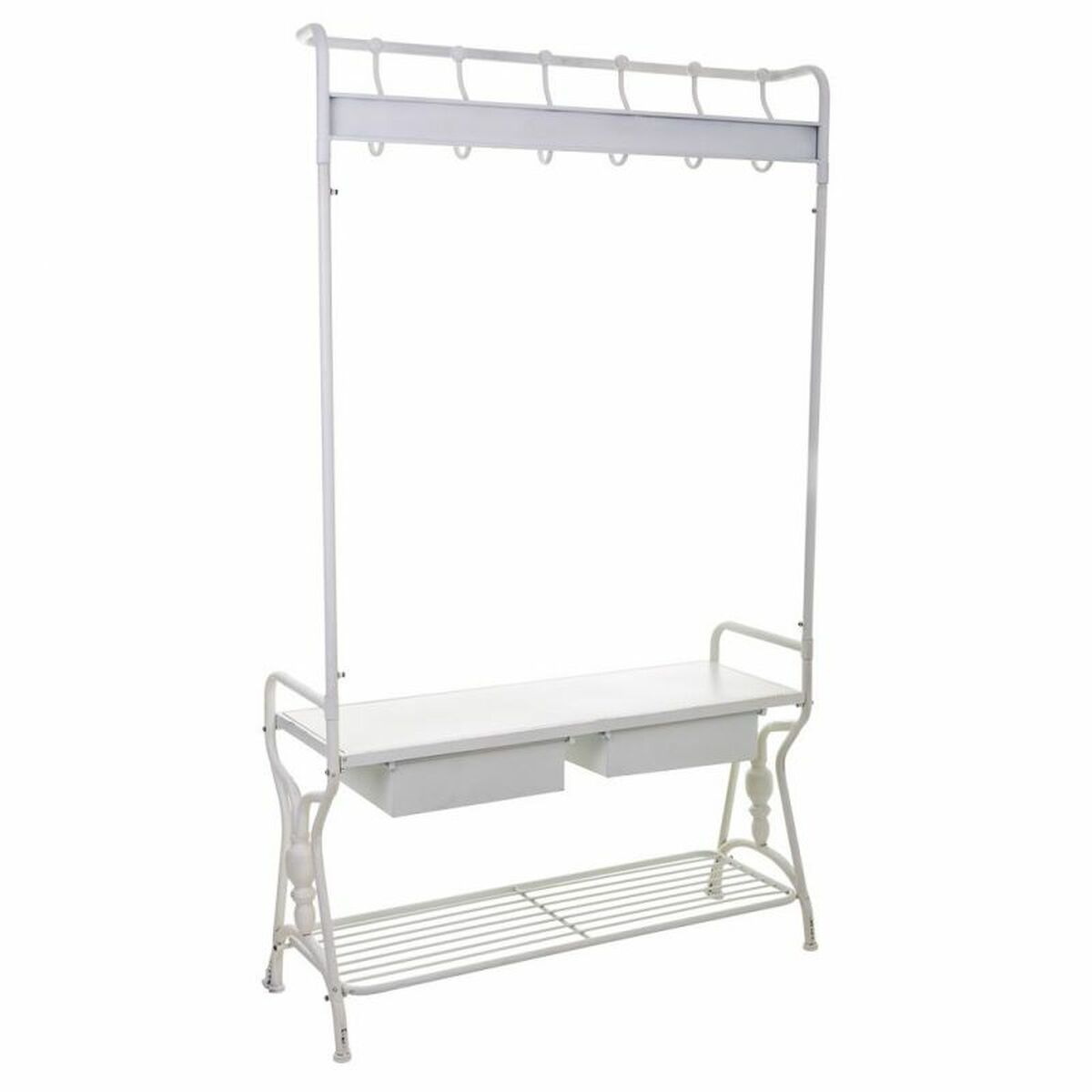 Recibidor Alexandra House Living Blanco 39 x 183 x 104 cm