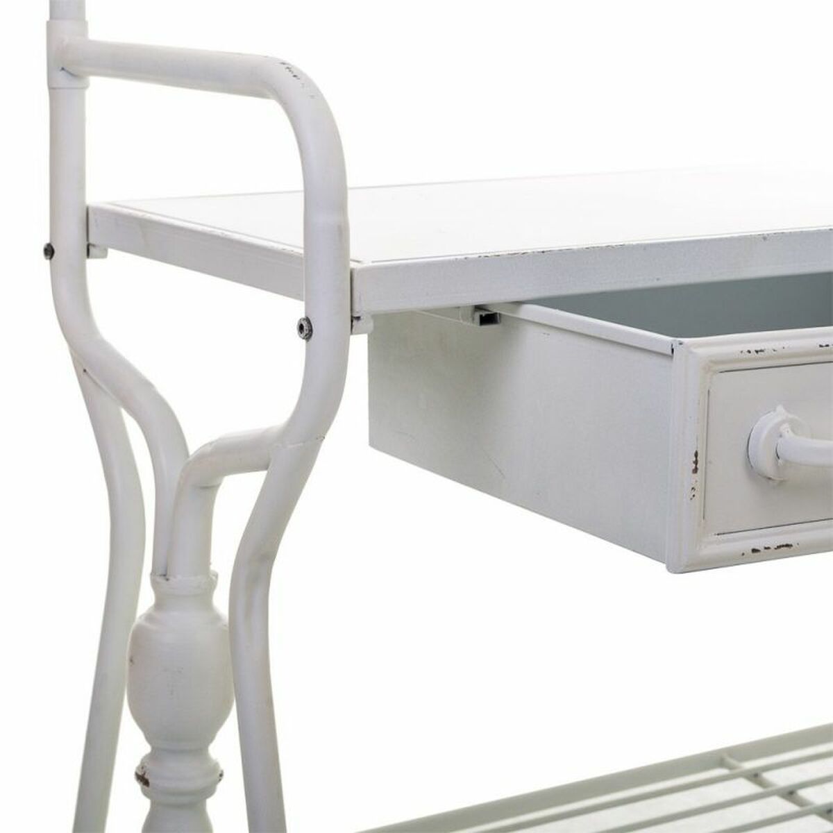 Recibidor Alexandra House Living Blanco 39 x 183 x 104 cm