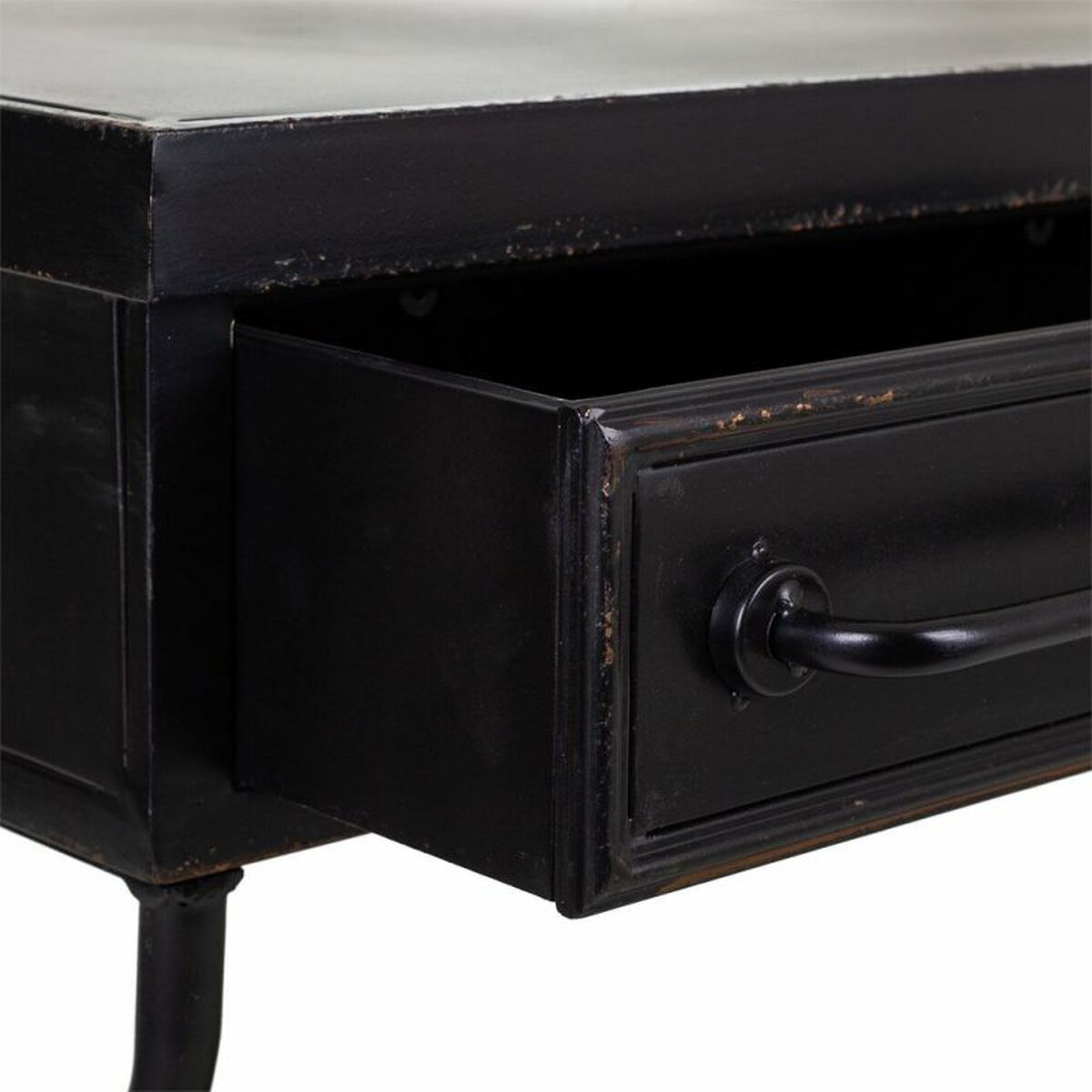 Recibidor Alexandra House Living Negro 43 x 81 x 122 cm