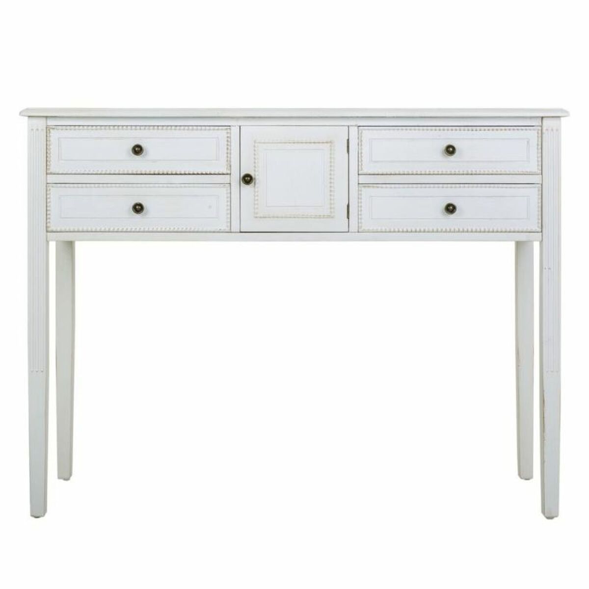 Recibidor con Cajones Alexandra House Living Blanco 36 x 92 x 120 cm