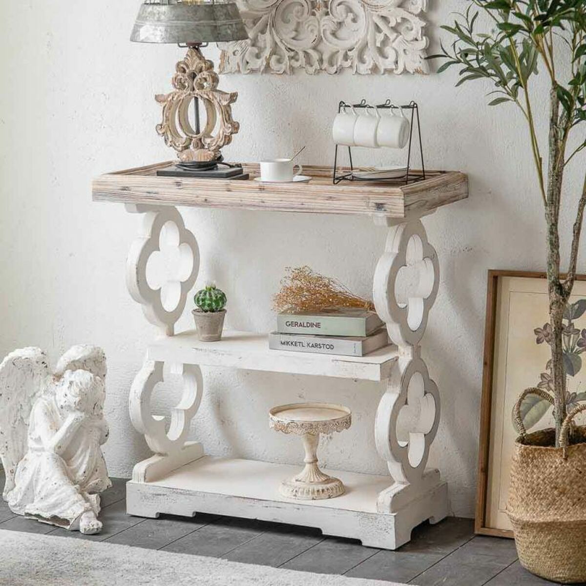 Recibidor Alexandra House Living 83 x 36 x 80 cm