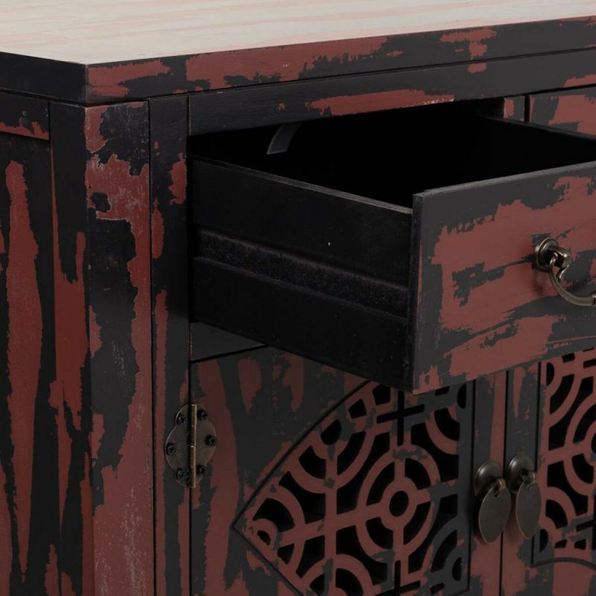 Recibidor con Cajones Alexandra House Living Rojo 40 x 102 x 120 cm