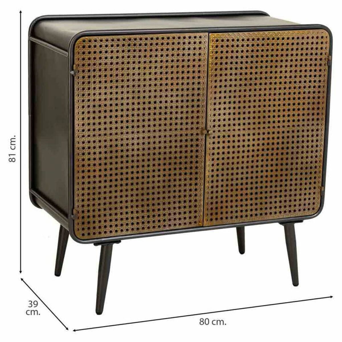 Recibidor Alexandra House Living Marrón 39 x 79 x 80 cm