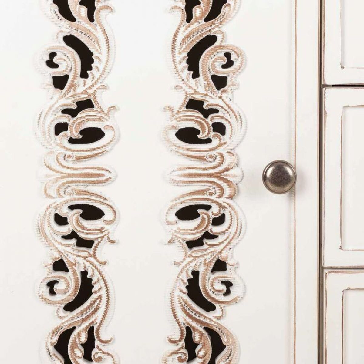 Recibidor con Cajones Alexandra House Living Blanco 36 x 80 x 70 cm