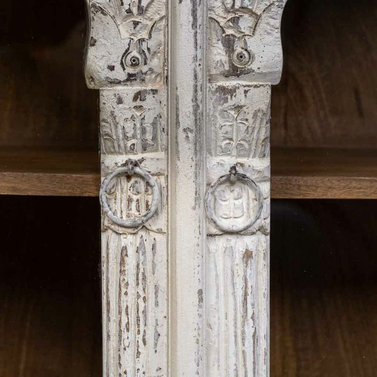 Recibidor Alexandra House Living Crema 43 x 107 x 101 cm