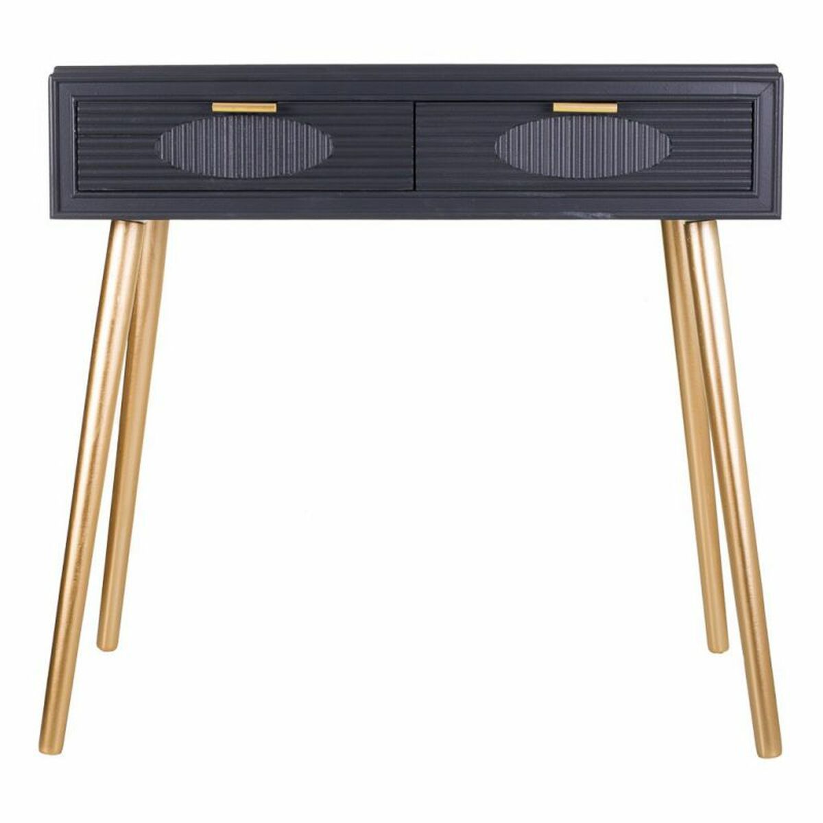 Recibidor con Cajones Alexandra House Living Gris Dorado 41 x 78 x 82 cm