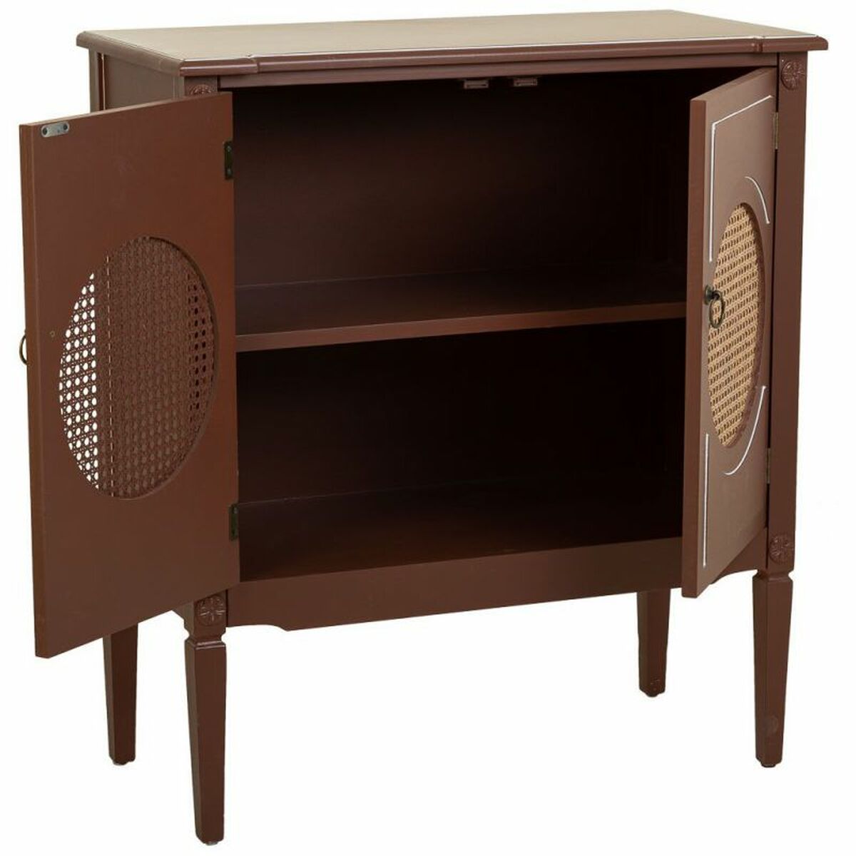 Recibidor Alexandra House Living Marrón Natural 38 x 90 x 80 cm