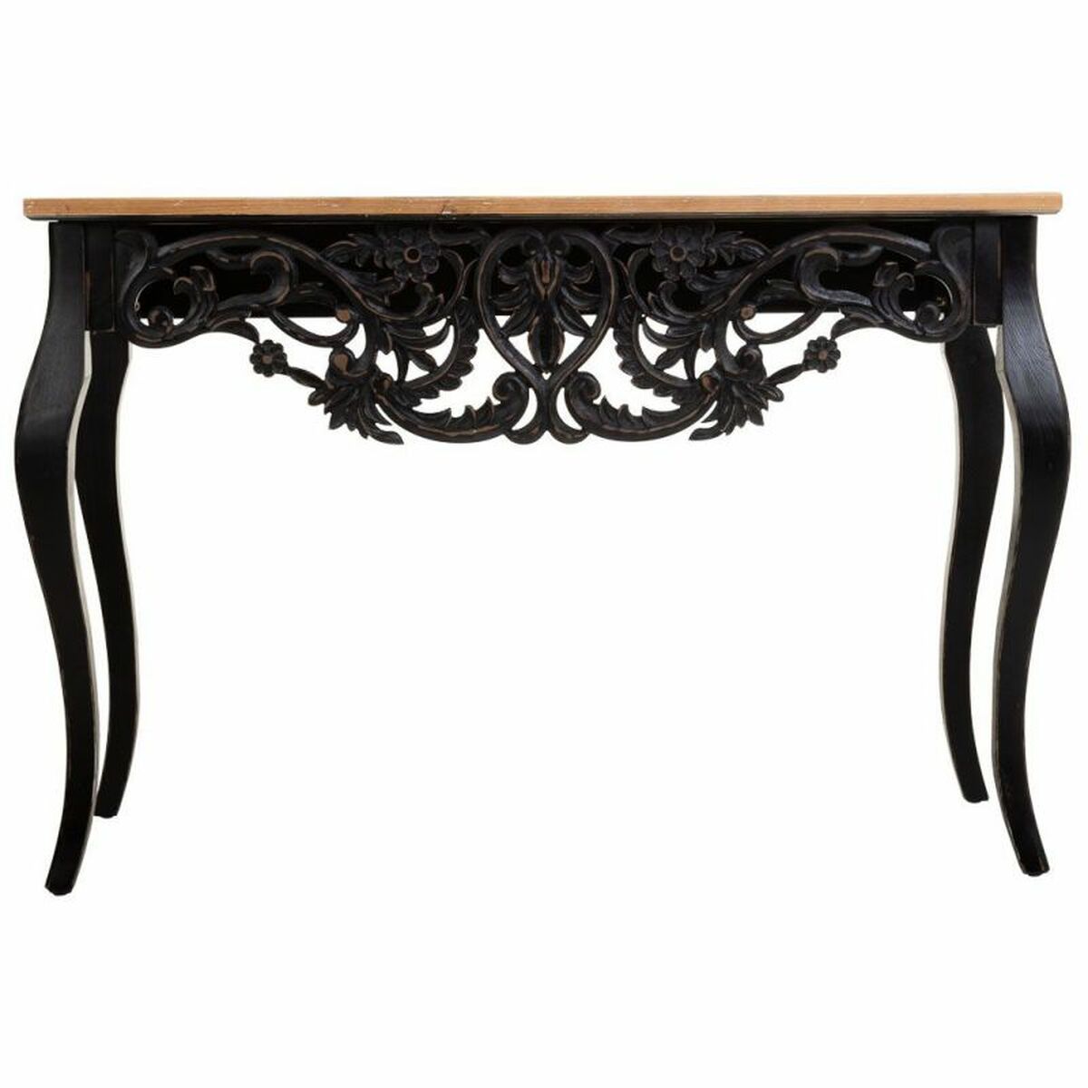 Recibidor Alexandra House Living Negro 40 x 77 x 111 cm