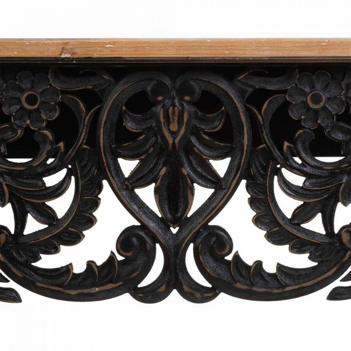 Recibidor Alexandra House Living Negro 40 x 77 x 111 cm