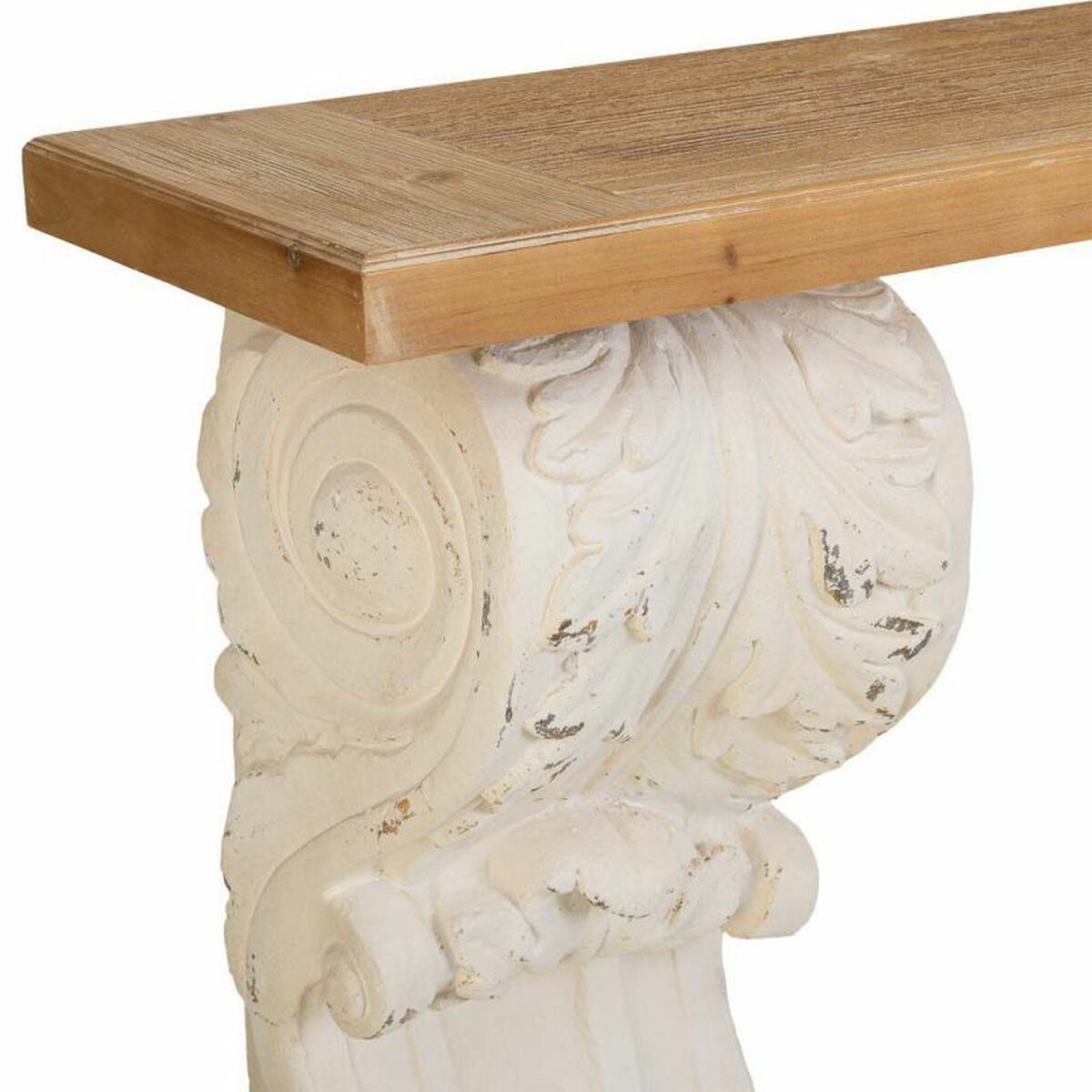 Recibidor Alexandra House Living Blanco 32 x 93 x 153 cm