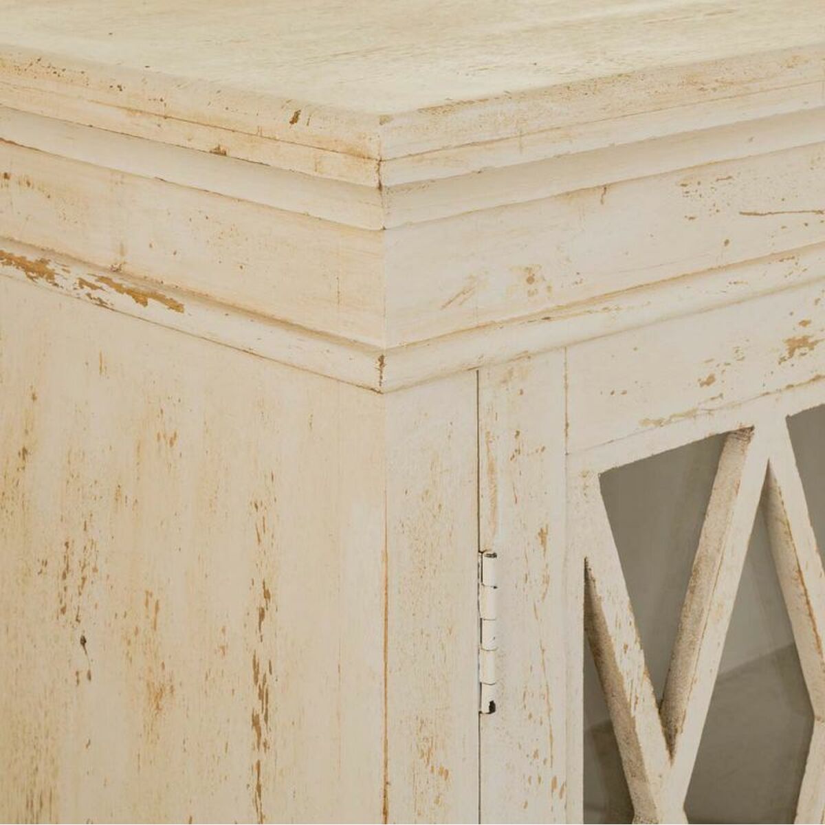 Recibidor Alexandra House Living Blanco 40 x 100 x 90 cm