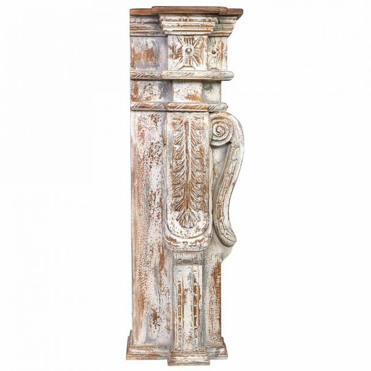 Recibidor Alexandra House Living Blanco Gris 33 x 98 x 149 cm