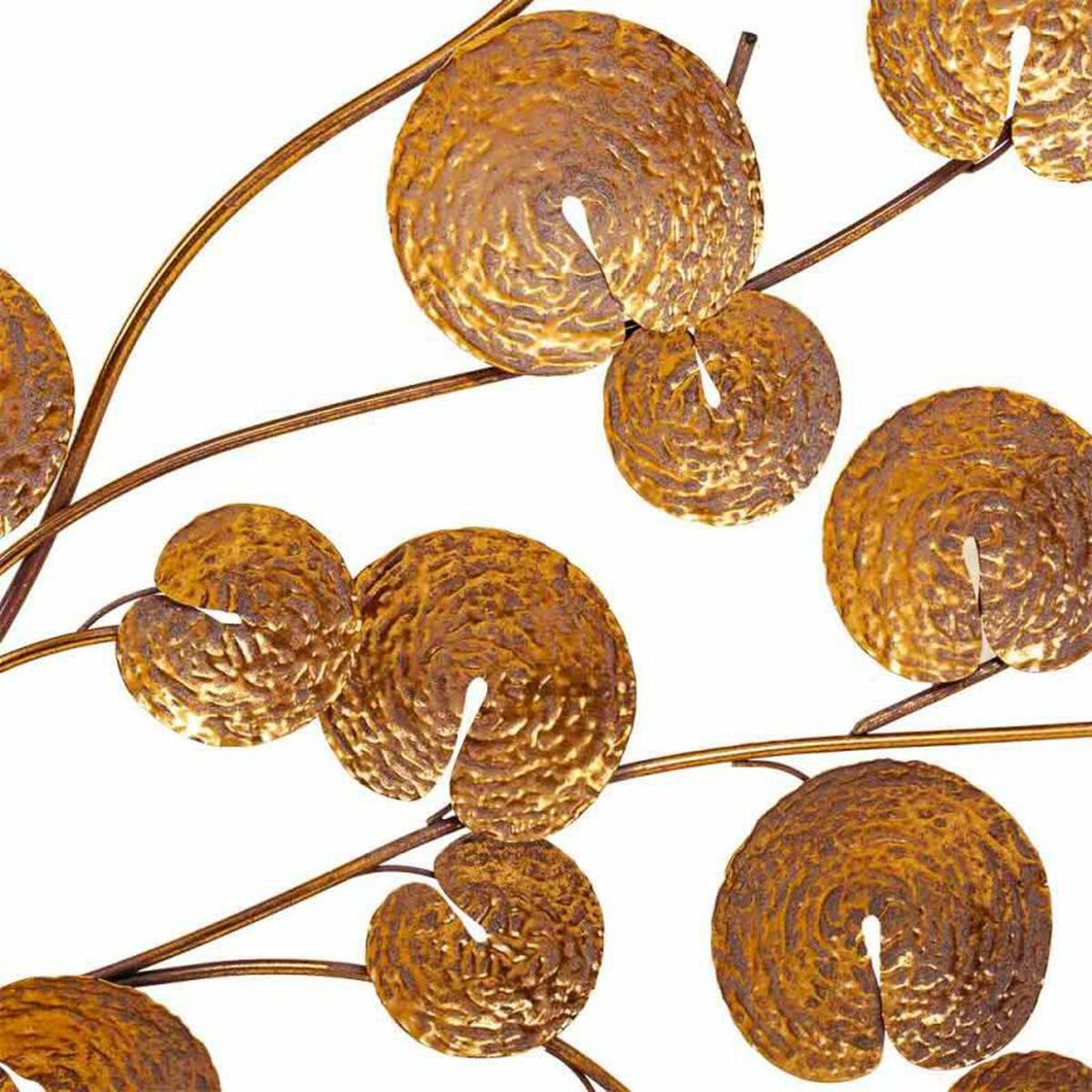 Recibidor Alexandra House Living Dorado 35 x 70 x 100 cm