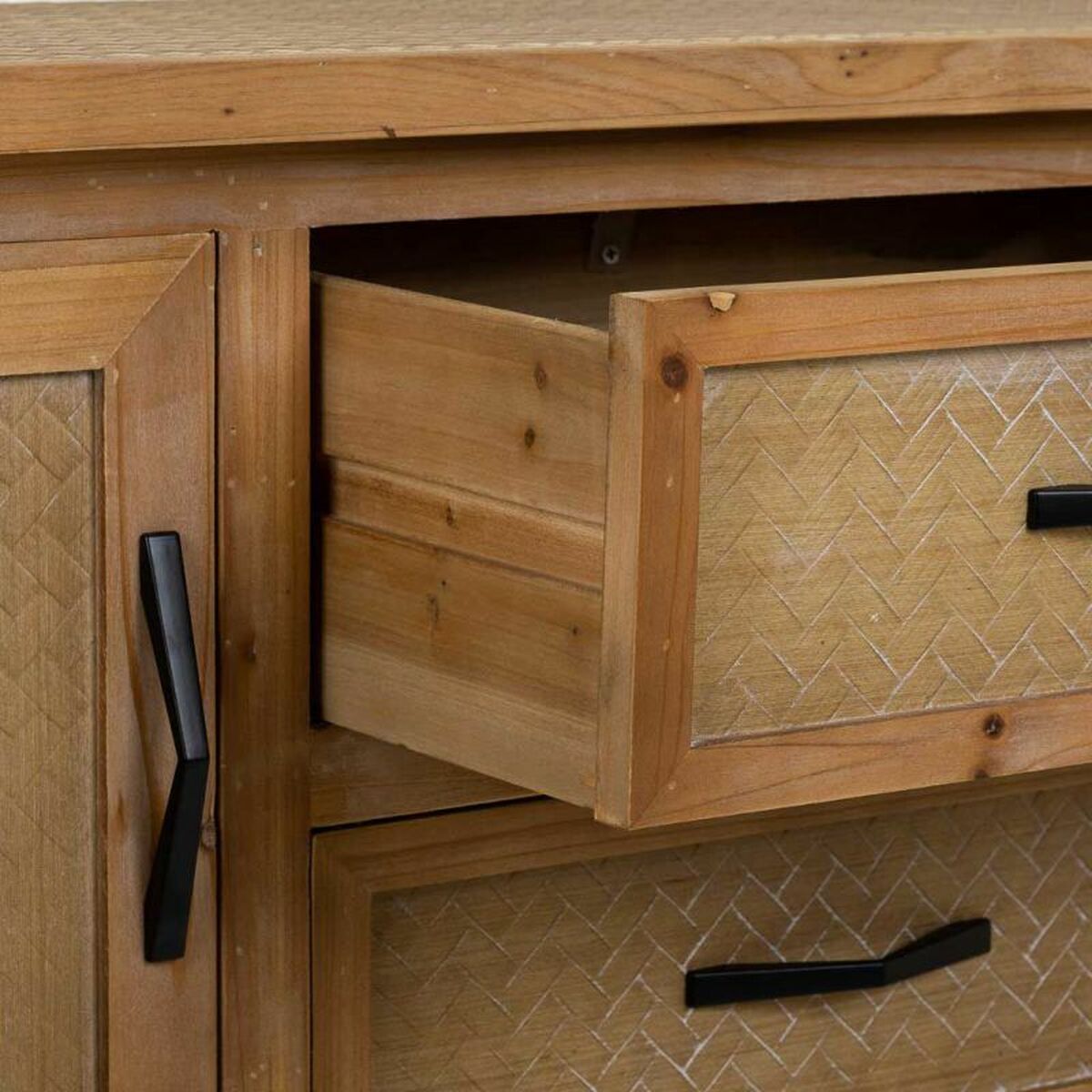 Recibidor con 2 Cajones Alexandra House Living Marrón 35 x 81 x 122 cm