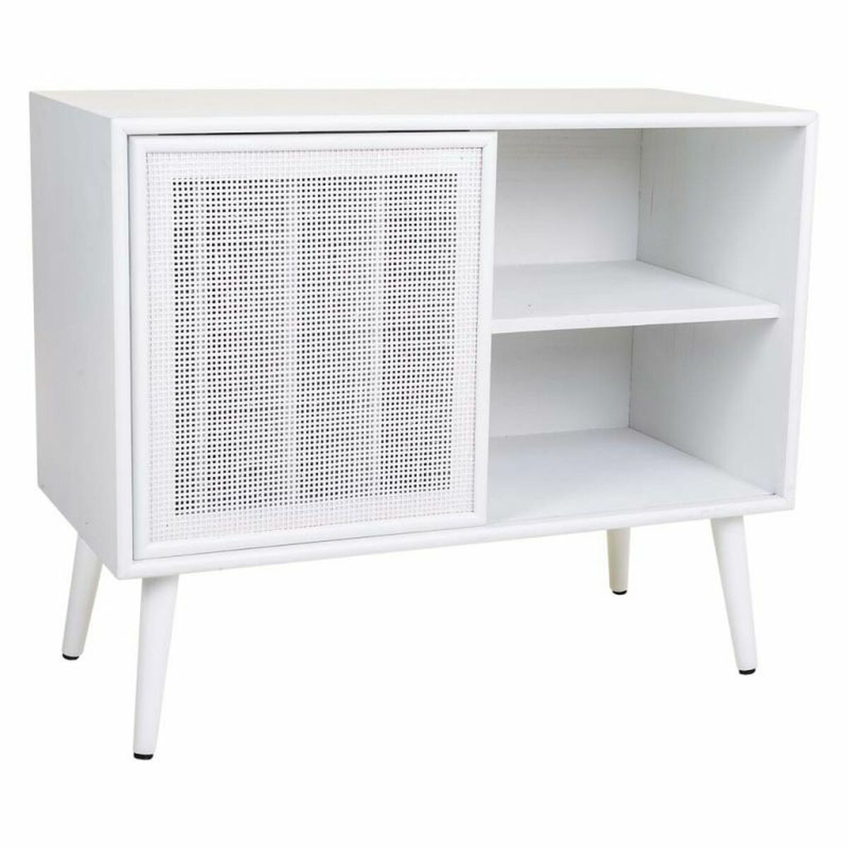 Mueble Auxiliar Alexandra House Living Blanco Madera MDF 38 x 67 x 80 cm