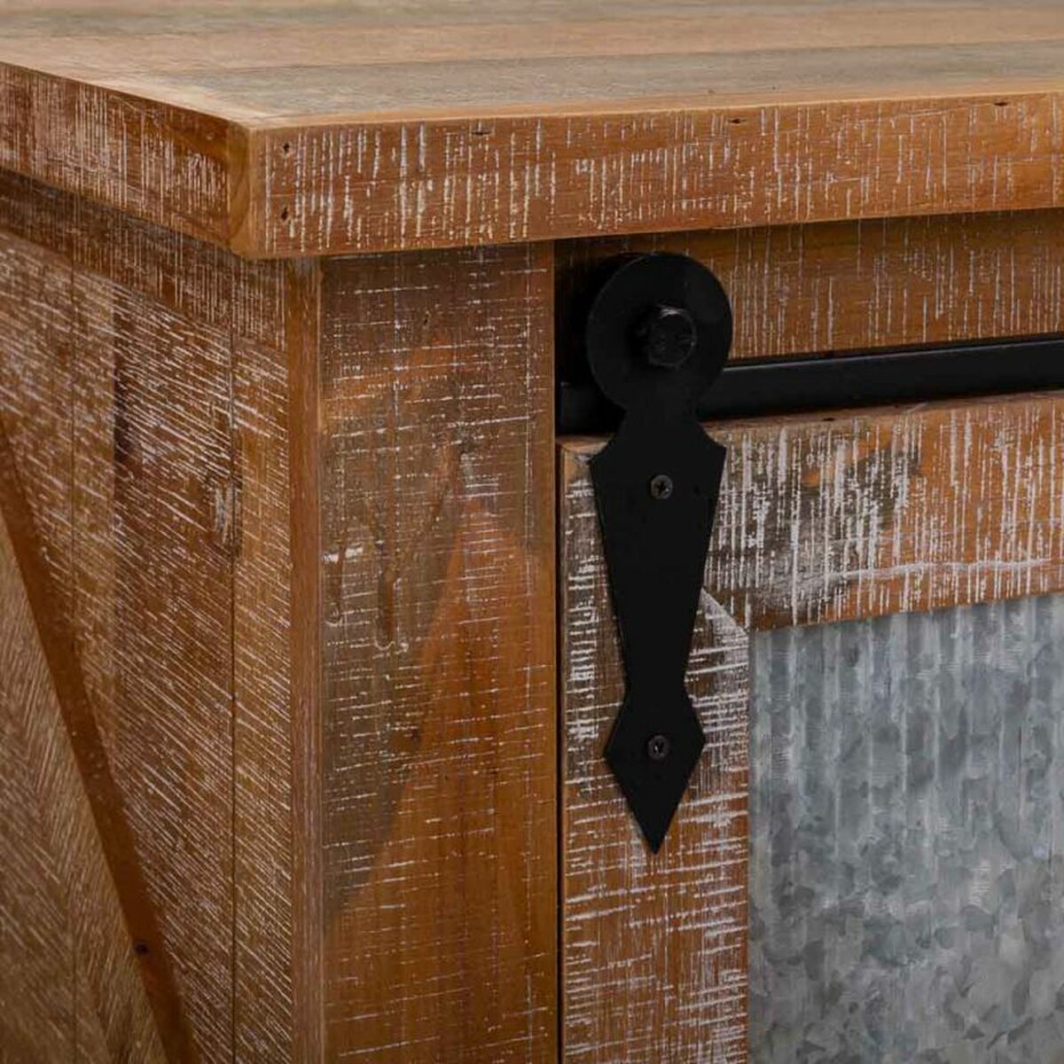 Mesa de Centro Alexandra House Living Hierro Madera de abeto Madera MDF 60 x 48 x 120 cm