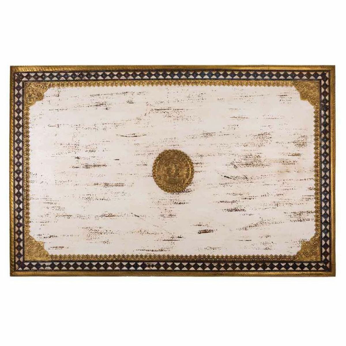 Mesa de Centro Alexandra House Living Madera de mango 77 x 45 x 120 cm