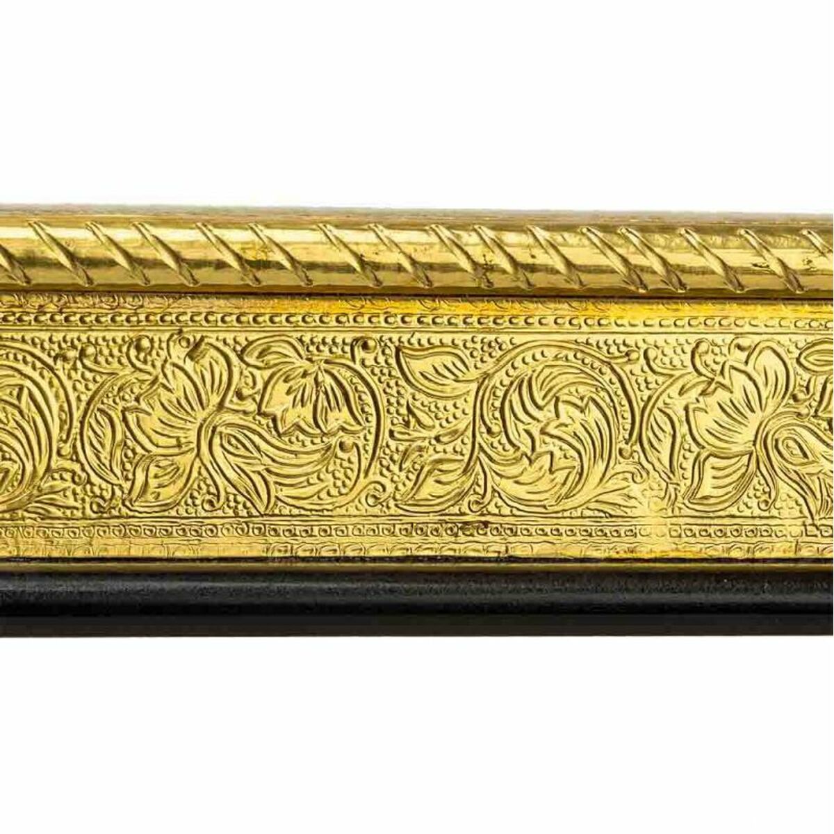 Mesa auxiliar Alexandra House Living Dorado Aluminio Madera MDF 38 x 12 x 38 cm