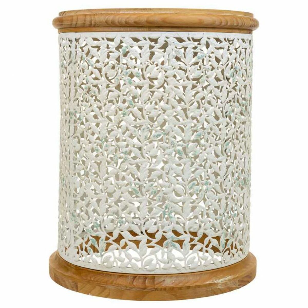 Mesa de Centro Alexandra House Living Marrón Metal Madera de abeto Madera MDF 43 x 55 x 43 cm