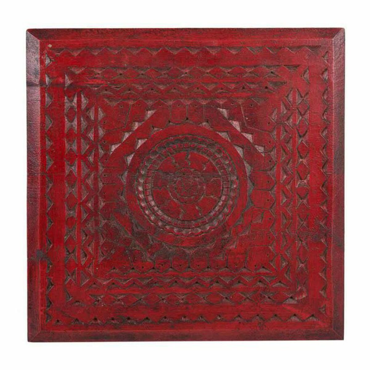 Mesa de Centro Alexandra House Living Rojo 33 x 14 x 33 cm