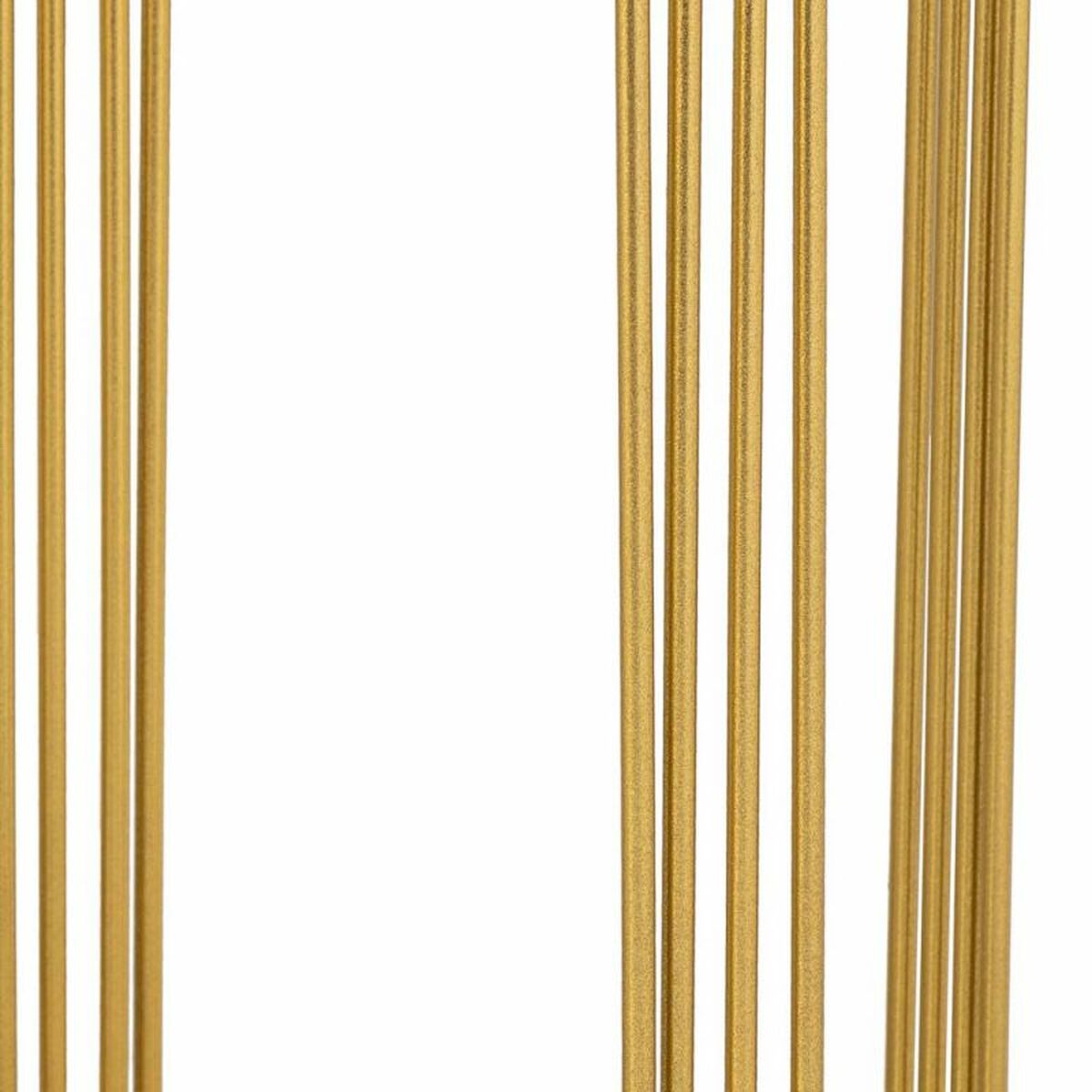 Mesa esquinera Alexandra House Living Oro 38 x 70 x 38 cm