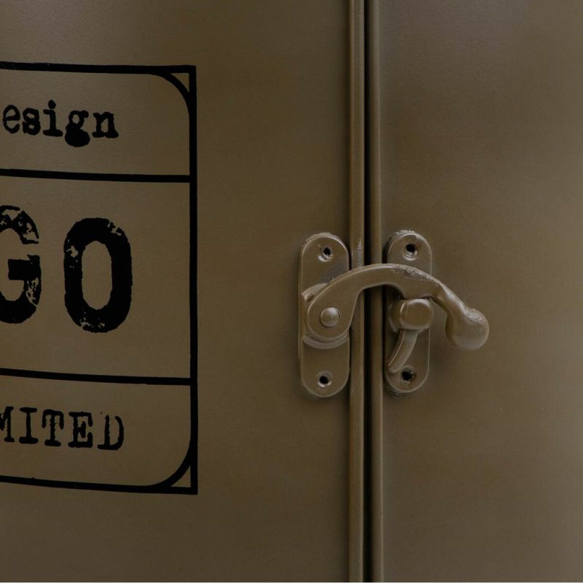 Mesa auxiliar Alexandra House Living Gris 33 x 33 x 46 cm