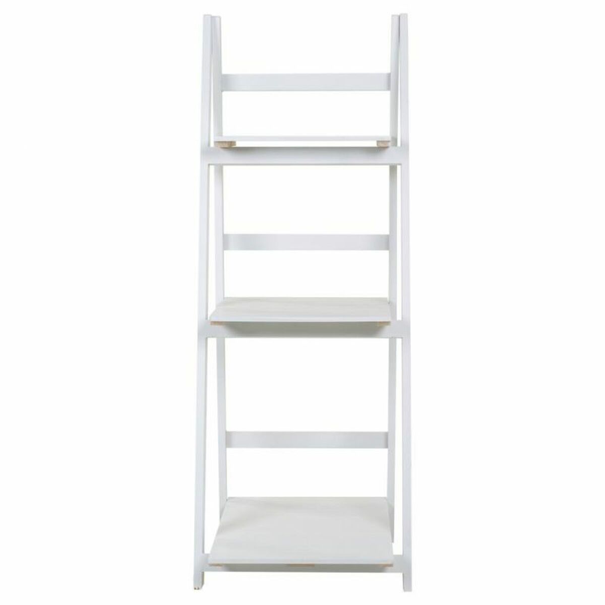 Estantería Alexandra House Living Blanco Madera de Paulonia Madera MDF 38 x 115 x 41 cm Escalera