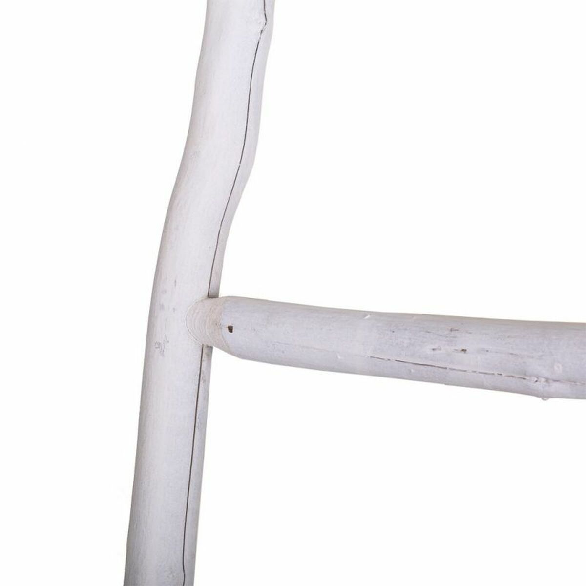 Estantería Alexandra House Living Blanco Madera de abeto 3 x 44 x 150 cm Escalera