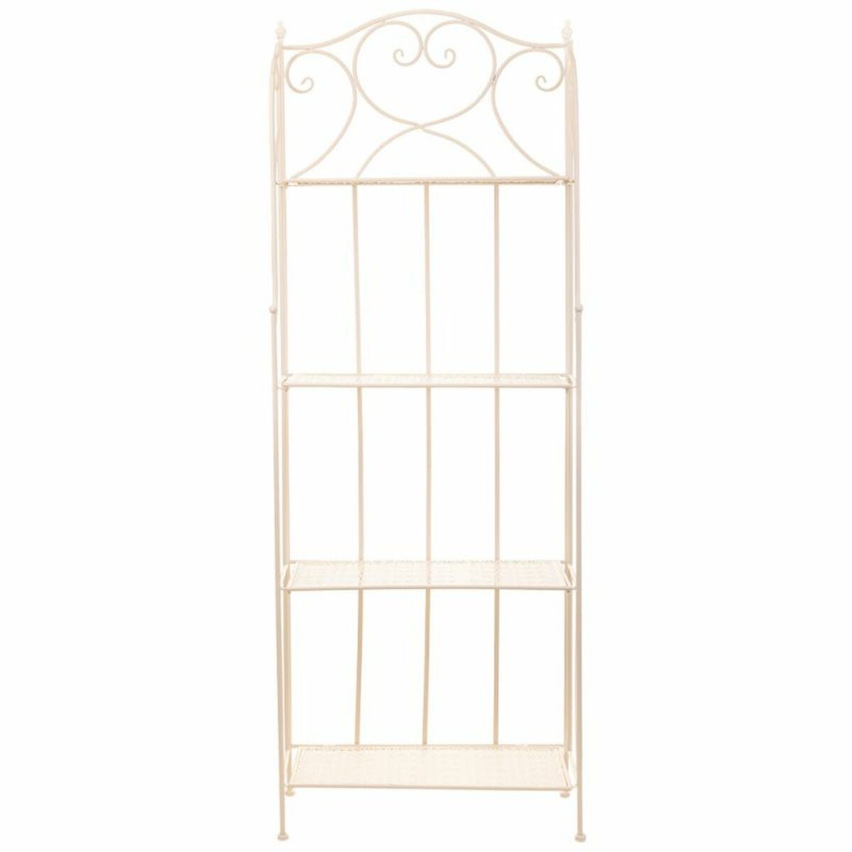 Estantería Alexandra House Living Blanco Metal Hierro 28 x 70 x 28 cm