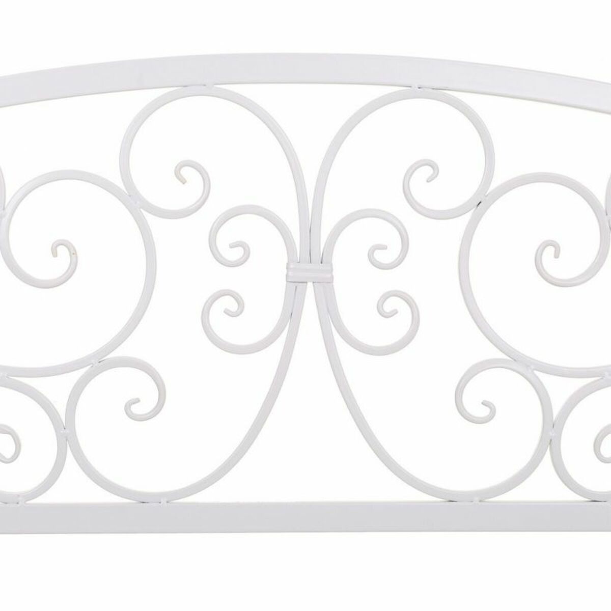 Banco Alexandra House Living Blanco Hierro 53 x 91 x 153 cm