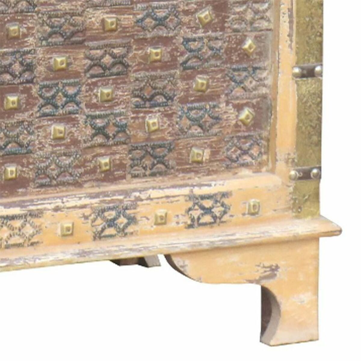 Baúl Alexandra House Living Madera de mango 40 x 45 x 90 cm