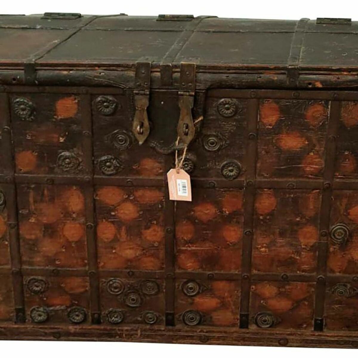 Baúl Alexandra House Living Marrón Madera de mango 60 x 80 x 108 cm