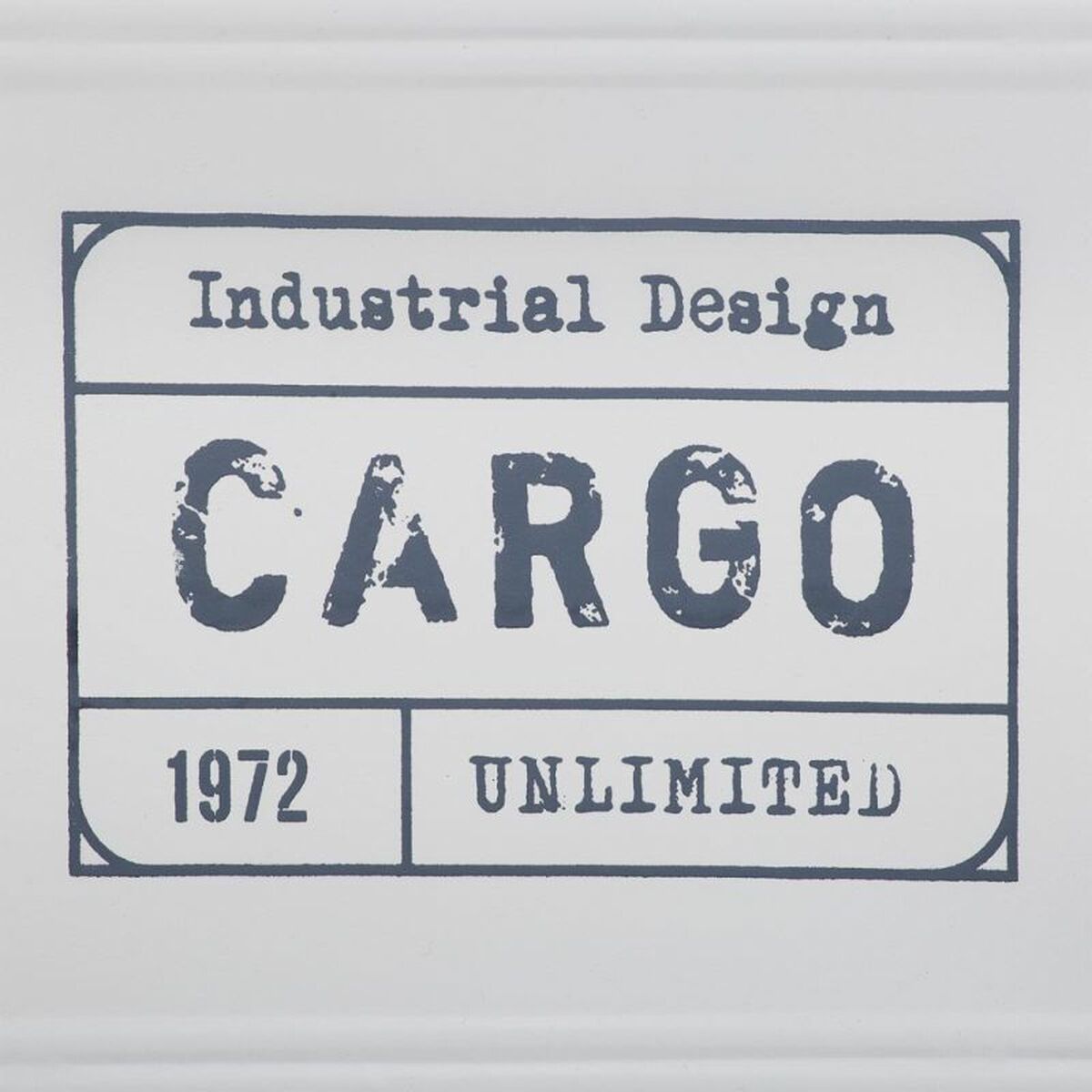 Mesita de Noche Alexandra House Living Blanco 41 x 41 x 61 cm