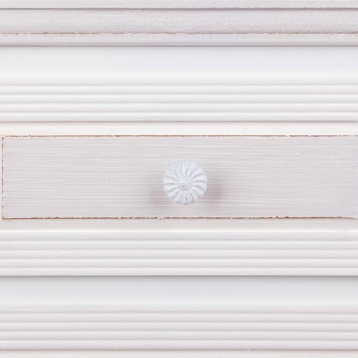 Mesita de Noche Alexandra House Living Blanco 33 x 68 x 41 cm