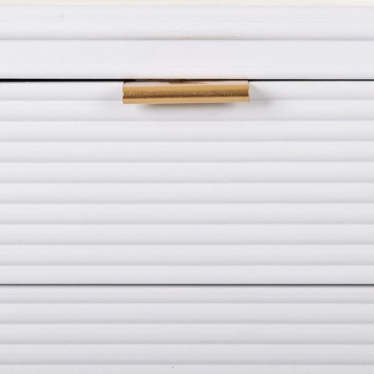 Mesita de Noche Alexandra House Living Dorado 36 x 70 x 39 cm