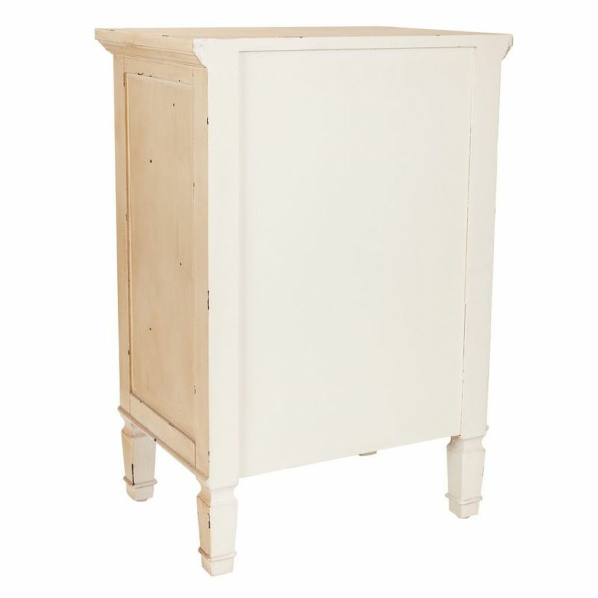 Mesita de Noche Alexandra House Living Beige 32 x 67 x 46 cm