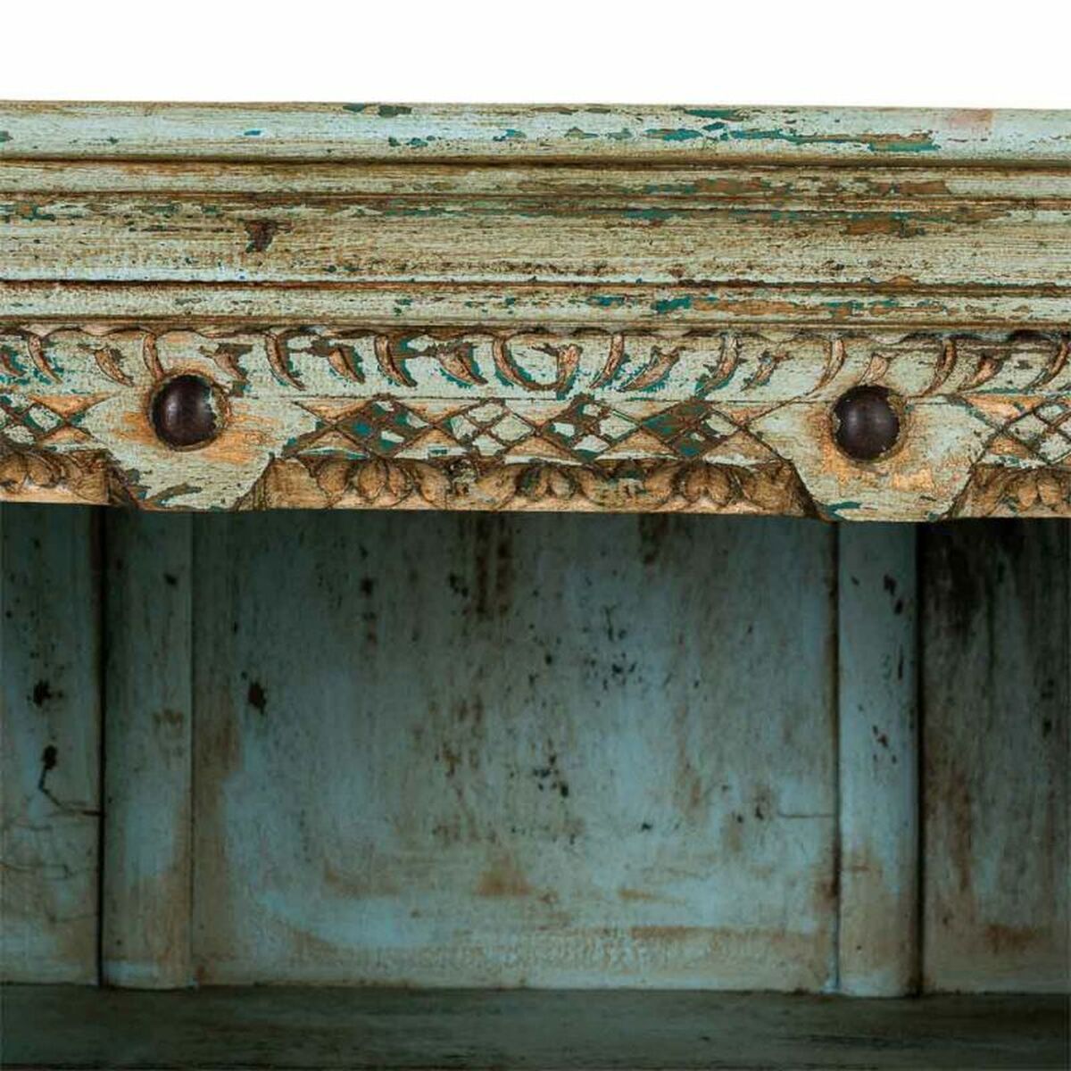 Aparador Alexandra House Living Azul Madera de mango 45 x 76 x 165 cm