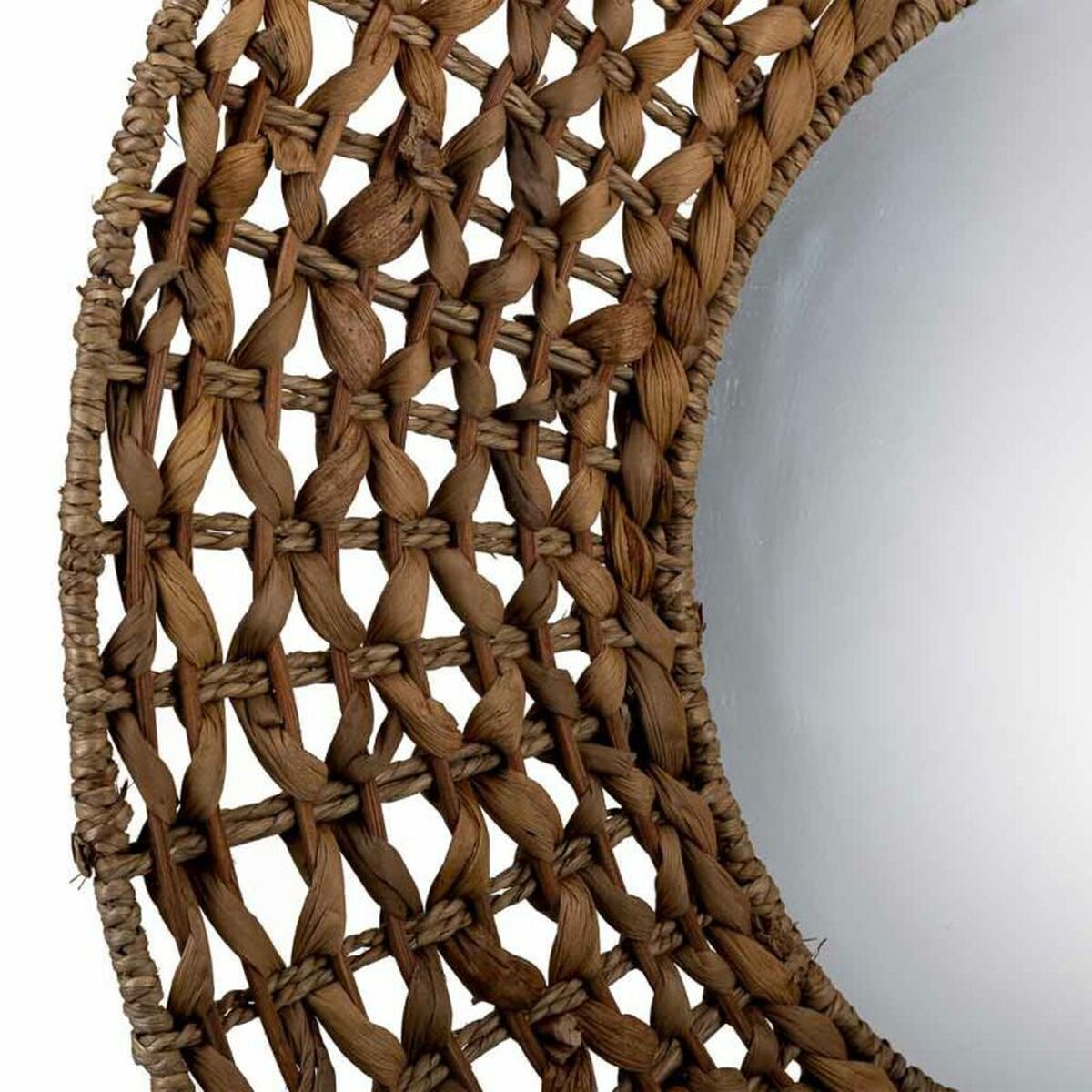 Espejo de pared Alexandra House Living Marrón 3 x 61 x 61 cm Círculo