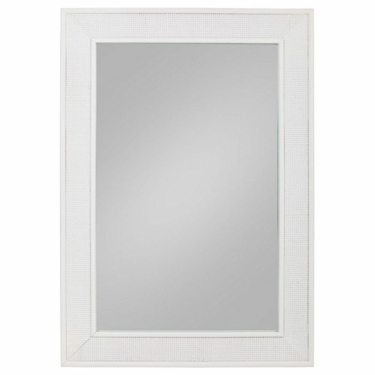 Espejo de pared Alexandra House Living Plateado 2 x 100 x 70 cm Rectangular
