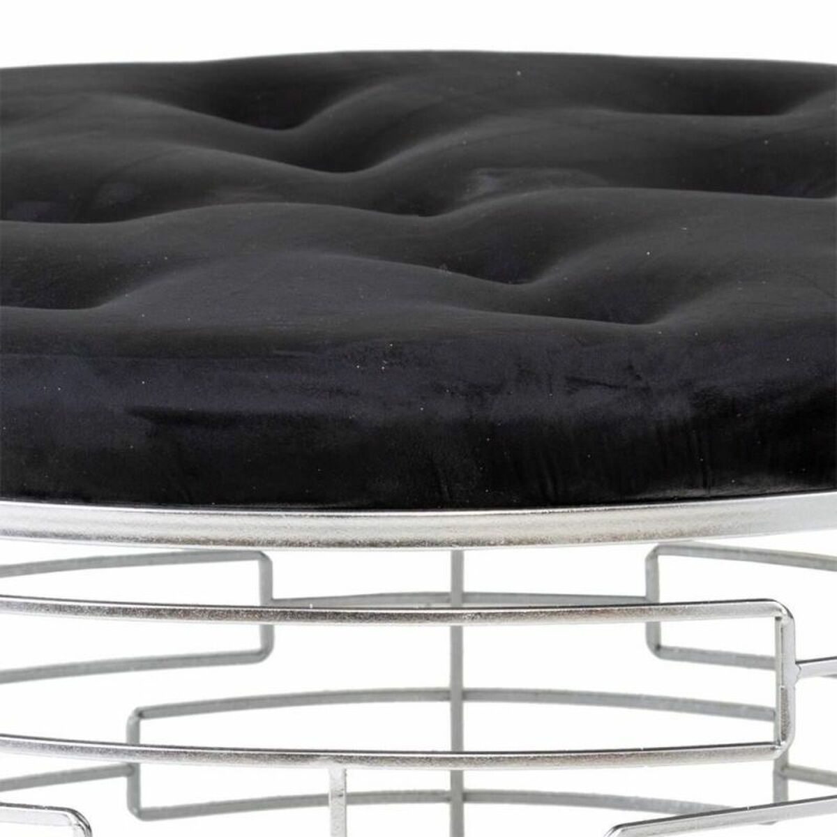 Banqueta Alexandra House Living Oro Metal Esponja Madera MDF 91 x 47 x 91 cm