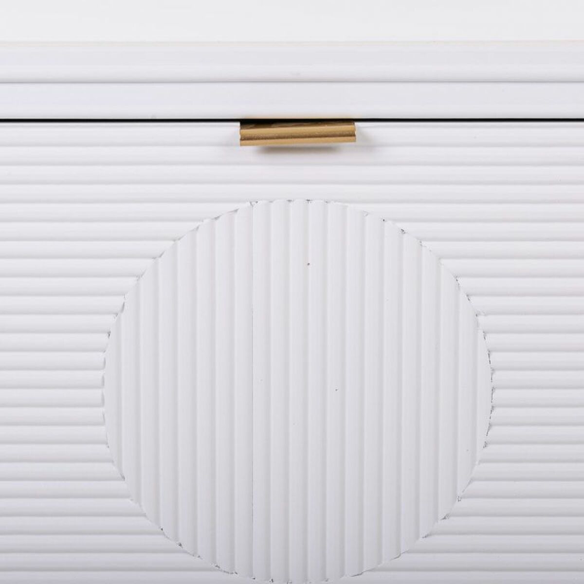 Banqueta Alexandra House Living Dorado Madera MDF 38 x 53 x 80 cm Zapatero