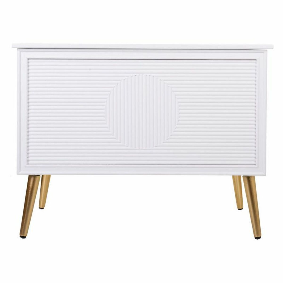 Banco baúl Alexandra House Living Dorado Madera MDF 41 x 62 x 83 cm