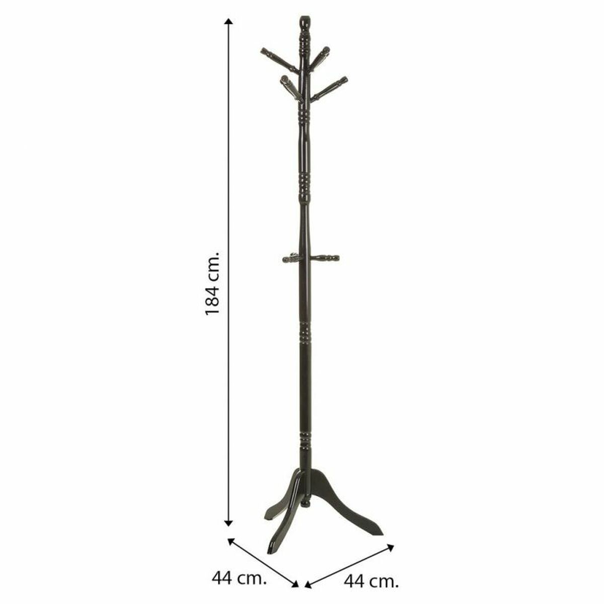 Perchero de Pie Alexandra House Living Nuez moscada 44 x 184 x 44 cm