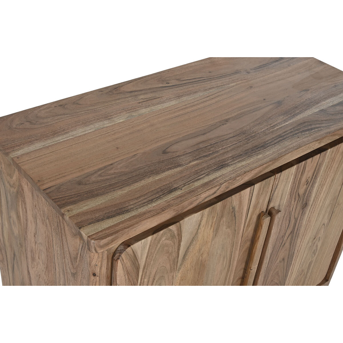 Aparador Home ESPRIT Marrón claro Acacia 85 x 40 x 80 cm