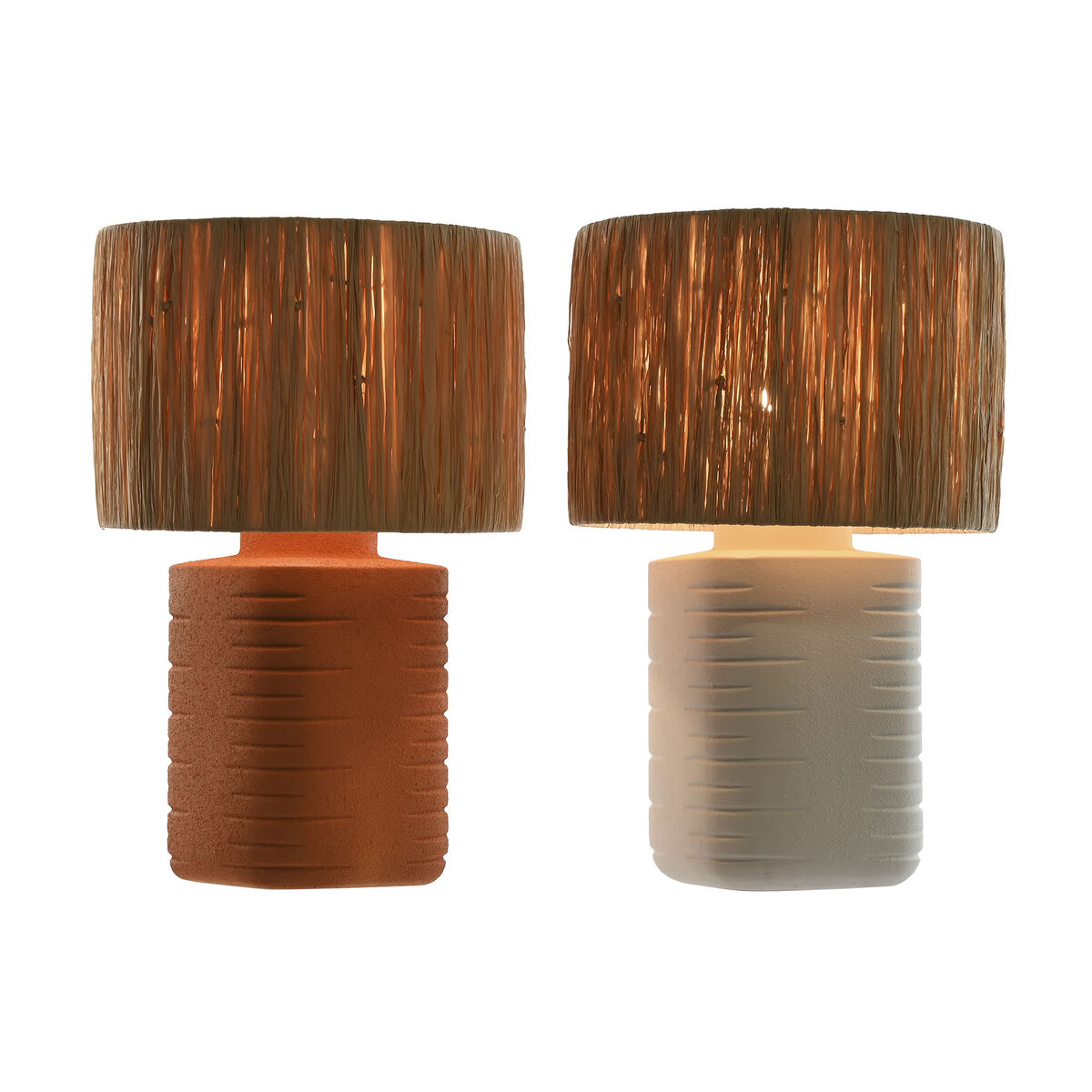 Lámpara de mesa Home ESPRIT 35 x 35 x 55 cm (2 Unidades)