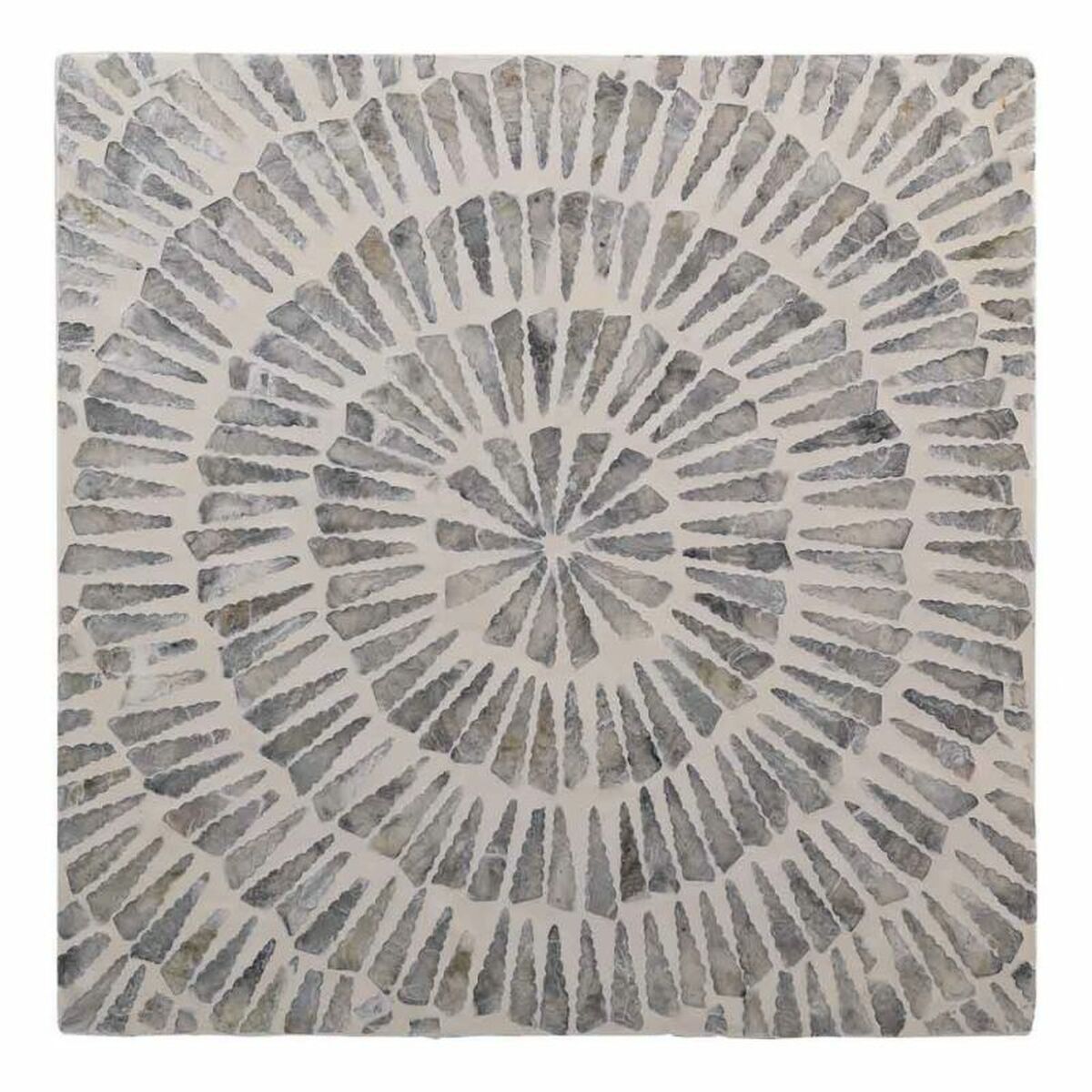 Taburete Alexandra House Living Gris Madera MDF 35 x 45 x 35 cm