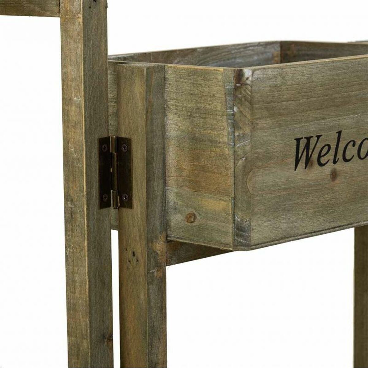 Soporte para Maceta Alexandra House Living Marrón Madera de Paulonia 15 x 90 x 124 cm