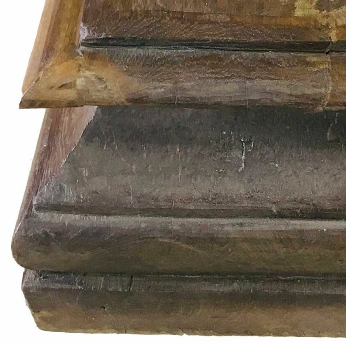 Candelero Alexandra House Living Madera Reciclada 28 x 22 x 28 cm