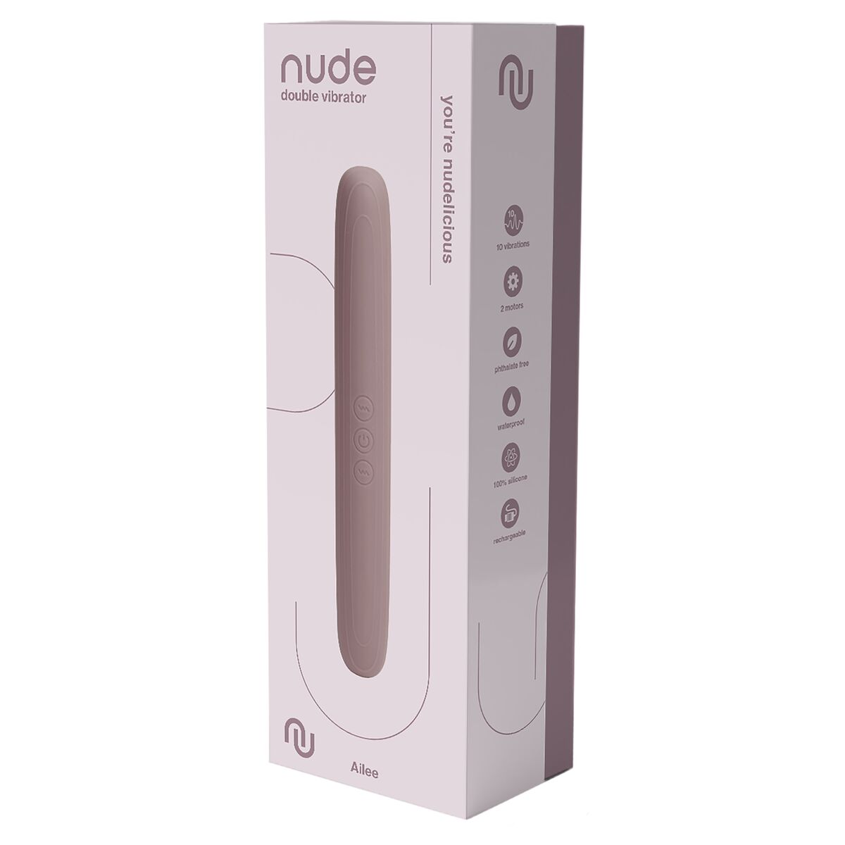 Vibrador Dream Toys Nude Morado